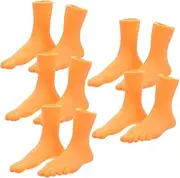 WEKAMOS 5sets Interactive Finger Puppets Mini Foot Puppets for Storytelling Safe Reusable Cosplay Toys for Toddlers Fun Props for Pretend Play Left Right