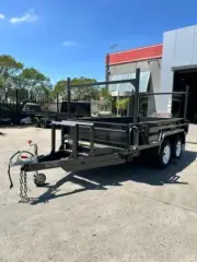 10x5 Tandem Tipper Box Trailer