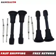 4 Sets 22448JA00C Ignition Coil Boots Spark Plug Cap for Nissan MICRA QASHQAI