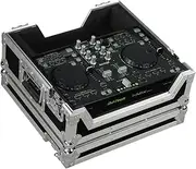 Marathon Flight Road Case MA-DJTIMU2LTBLK Black Series - Case To Hold 1 X Djtech ImiX, ImiX Reload, U2 Station Digital Music Controller with Laptop Shelf