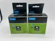 DYMO LW 30327 White File Folder Labels 9/16 x 3 7/16 New/Sealed - 2 boxes!