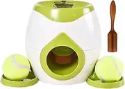 Dog Ball Thrower | Interactive Automatic Baseball Thrower - Interactive Ball for Dogs with Feeder, Mental Stimulating Enrichment for Outdoor Indoor Use