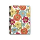 Gerbera Daisies Spiral Notebook - Ruled Line, Floral Planner, Botanical Journal