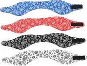 [HEATSHAKING] 4Pcs Swim Headbands Ear Covers for Bathing Swimming Surfing and Water Sports Durable Ear Protection for Adults
