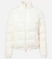 [Moncler] Moncler Cotton-blend down jacket UK 12 white