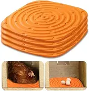 Washable Chicken Nesting Pads 6 Pack Cuttable,Silicone Chicken Mat Comfortable Durable Nesting Pads,Reusable Hen Nest Box Pads,Nest Mat To Prevent Eggs From Breaking,Washable Sponge Nest Mat