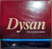 Dysan 3.5" double-sided floppy disks original sealed box of 10