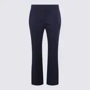 [Alexander Mcqueen] Alexander Mcqueen-Trousers Blue And Green-Donna 44