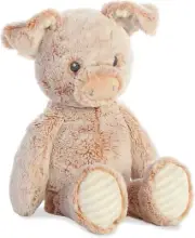Ebba Cuddlers Peppy Pig Plush Toy Stuffed Animal 14” Child Baby Aurora Embroider