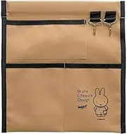 Mario Miffy Magnetic Wall Pocket BE Size: Approx. W9.8 inches (25 cm), H10.6 inches (27 cm), J-72502