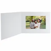 Cardboard Photo Folders 10x8 White Horizontal 25 Pack (Same Shipping Any Qty)