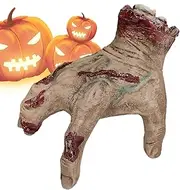 Severed Hand Props for Halloween - Halloween Prop Hand Broken,Scary Horror Prank Decoration Human Body Parts for Family Parties Escape Rooms