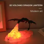 3D Printed LED Dragon Lamps As Night Light For Kids