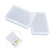 2PCS Plastic Box Playing Cards Container Storage Case Poker Game Card zqATABGC