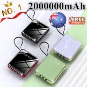2000000mAh Mini Power Bank Battery Pack Fast Charger Portable for Mobile Phone