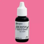 Ranger Archival Reinker .5oz - Rosey Posey ARD82033