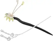 HAKIDZEL 2pcs Decorative Chinese Hairpins Retro Hanfu Head Accessories Women's Hair Bun Pins Elegant Hair Styling Supplies