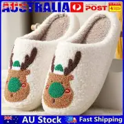 Deer Slippers Cute Fluffy House Slipper Non-Slip Women Men Warm Winter Slippers