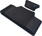 LeeQinersw Motorcycle Trunk Back Pad Back Cushion PU Foam Black High Performance Replaces PU Foam Comfortable Accessory Rear Seat Pad