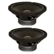 2 Goldwood Sound GW-8028 Rubber Surround 8" Woofers 190W each 8ohm Speakers