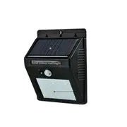 20 LED Solar Powered PIR Motion Sensor Light Garden Outdoor Security Lights - 4pcs