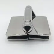2x Self Closing Glass to Glass Pool Fence Gate Hinge 1 pair Hinges Stainless 180
