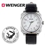 WENGER AEROGRAPH 飛行者系列夜光三針腕錶 ~ 四色禮盒組/34MM (福利品)請詳閱內容