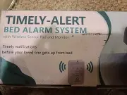ArixMed Early Alert Bed Alarm System Wireless Bed Sensor Pad & Monitor. NEW
