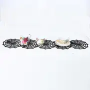 Halloween Spider Webs Table Mat Cup Mat Halloween Decoration Party Supplies