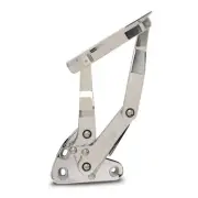 EDDIE MOTORSPORTS Billet Hood Hinges Polished Kit GM Fullsize Truck 1967-1972
