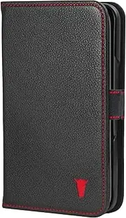 TORRO Phone Case Compatible with Google Pixel 9 Pro Fold – Premium Leather Wallet Case with Stand Function and Card Slots (Black)