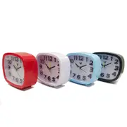 [Vanguard Universal] 3D Number Mute Table Clock w/ Light 12x10x4cm (Random Color)