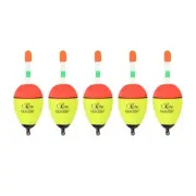 5pcs 0.9oz Float Fishing Bobbers EVA Fishing Float, Yellow