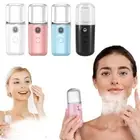 Nano Mist Sprayer Cooler Facial Steamer Humidifier USB Recharge Sprayer T4H8