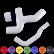 White Silicone Intercooler Top Mount Hose for Subaru Forester XT 2.5L 2004-2008