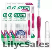G-U-M Go-Betweens Proxabrush Cleaners, Moderate - Pack of 6