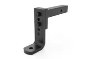Adjustable Towbar Ball Mount 2" Hitch Towing Trailer Camper Bike Rack 4WD