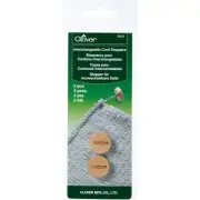 Clover Interchangeable Cord Stoppers 2/Pkg3651