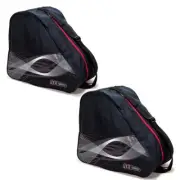 2X Portable Skate Shoes Helmet Storage Bag Ski Snowboard Boots Luggage Carrier