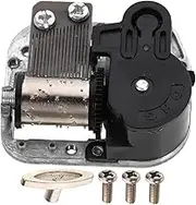 QUMIIRITY Replacement Musical Box Movement for DIY Music Boxes Professional Music Box Mechanism Easy Installation Fits and Boxes Plays World Famous Melodies