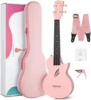 Enya Nova Ukulele 23 Inch Beginner Concert Size Carbon Various Colors JP