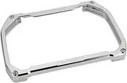 Screen Protector Motorcycle Meter Frame Cover Screen Protector, for R1200GS R1250GS R1250GSA F850GS F750GS F900 F900R Motorcycle Dashboard Screen Protector(Silver)