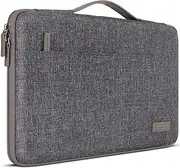 [DOMISO] 15.6 inch Laptop Sleeve Portable Carrying Bag Handbag Briefcase Compatible 15.6" Lenovo/HP/Acer/ASUS/Dell Chromebook Notbook,Grey