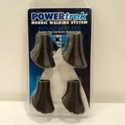 PowerTrek Nordic Walking System Replacement Tips Pads Sports Fitness Performance