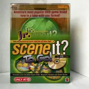 Jr Scene It? To Go The DVD Game Portable Case Travel Kids Trivia NEW Sealed