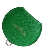 Dolce & Gabbana Emerald Leather Hand Mirror Holder