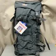 COMPASS Hiking Backpack Black NEW 0B301L Rip stop 26x14x8 Travel Luggage