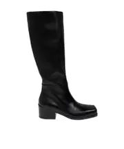 Marsèll Square Toe Zipped High Boots 35,37.5,38,39,41,35.5 Black