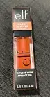 e.l.f. elf Glow Reviver Lip Oil, Infused Apricot. Coral Fixation. 82007. 0.25 oz