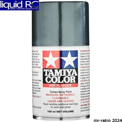 Tamiya USA TAM85100 TS-100 Semi-Gloss Bright gunmetal